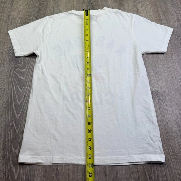 Club Petanque Paris Mens White Karaoke Club Graphic Crew Neck T-Shirt Size XS - Picture 9 of 10